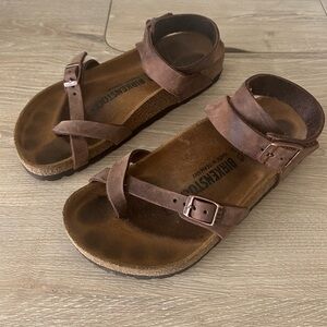 Birkenstocks - Yara Oiled Leather Habana